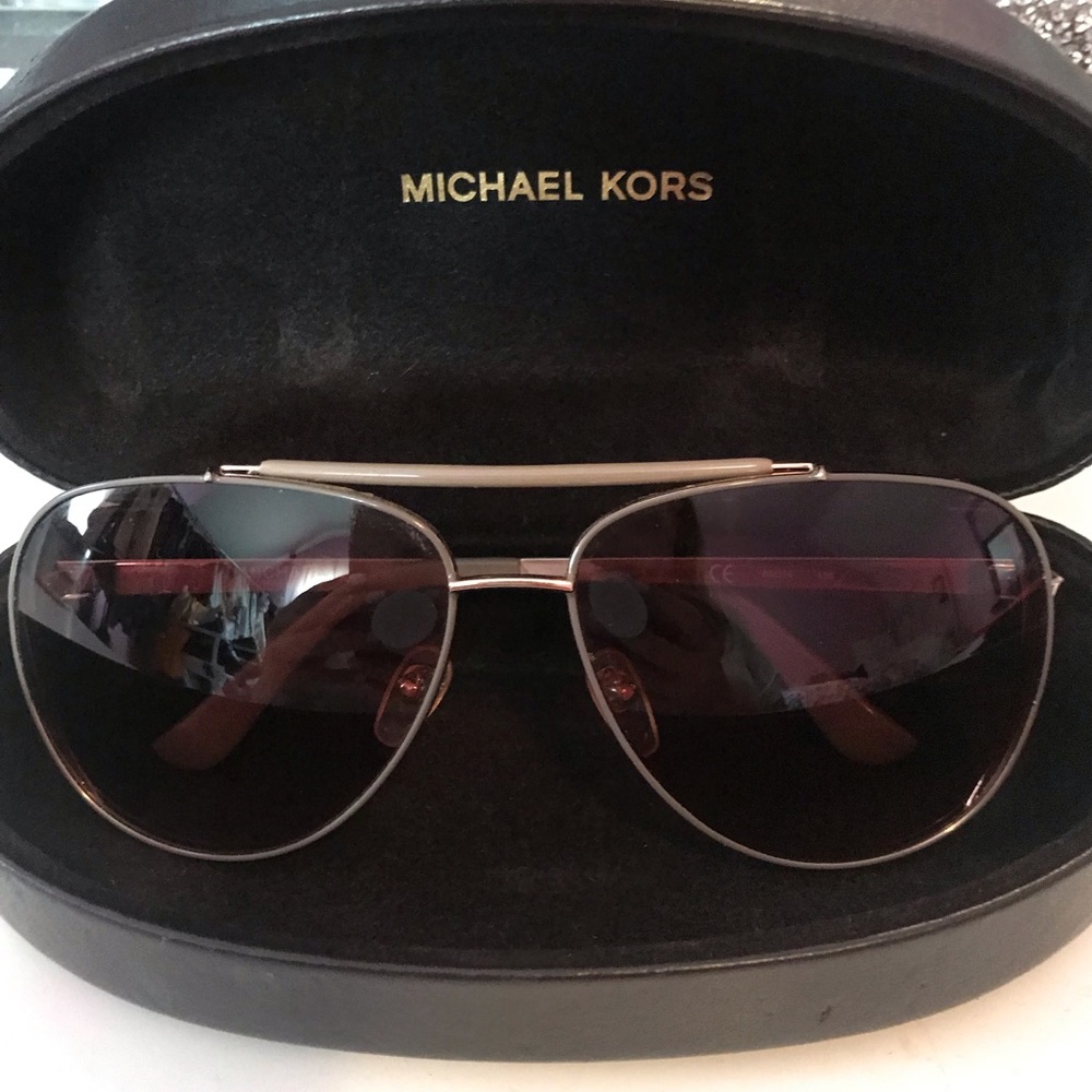 Michael Kors Aviator Sunglasses